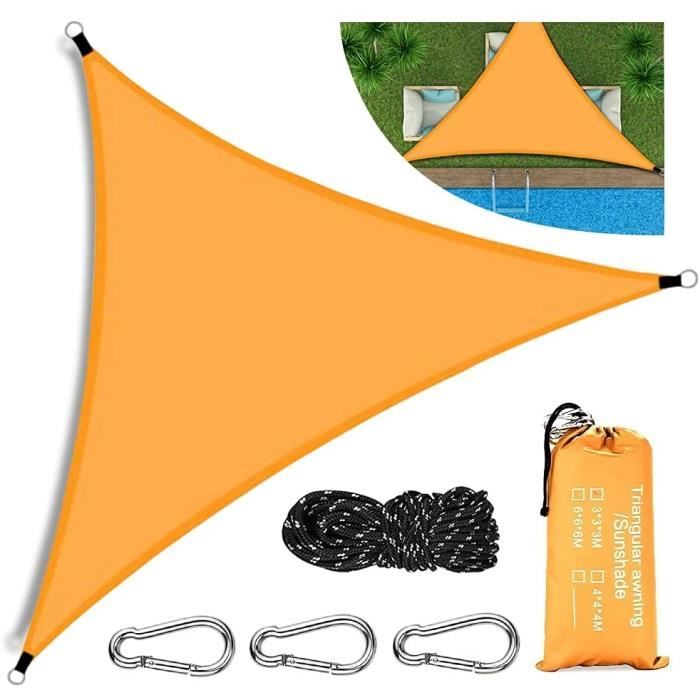 Voile D'Ombrage Auvent 1.6 X 9 M Rectangulaire Pergola Voile