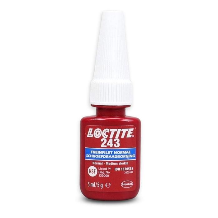 Frein filet LOCTITE 243 5 ml Résiste aux vibrations Couleur