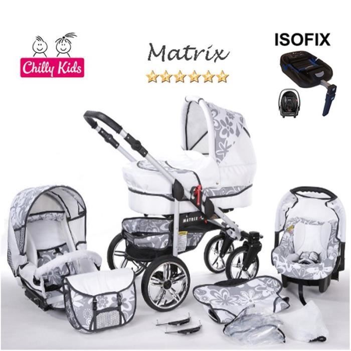 poussette bebe trio 3 roues