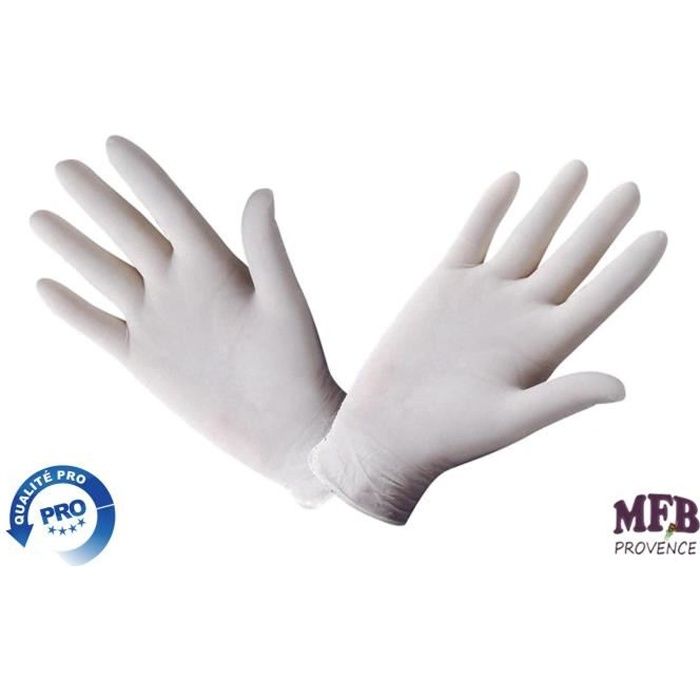 Gants De Cuisine Lot De 100 Gants En Vinyle Transparent Sans Poudre Taille 3 - Marque Diane, Pour Soins, Labo, Cosmétique Covering 3 M