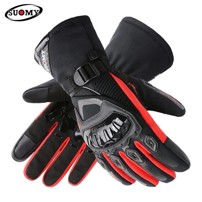 Gants De Moto D'hiver Imperméables Et Coupe-vent - Écran Tactile, Protection Articulations, Taille M à XXL