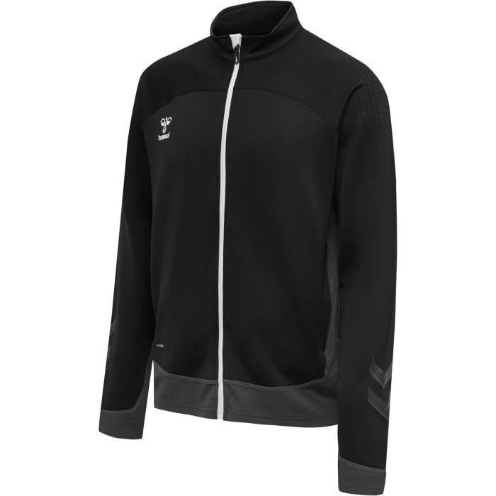Veste zippée Hummel hmllead poly - noir - S - Homme - Football - Multisport - Manches longues