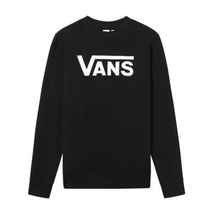 VANS CLASSIC CREW SWEAT SHIRT FEMME NOIR VN0A4S97BLK Nero