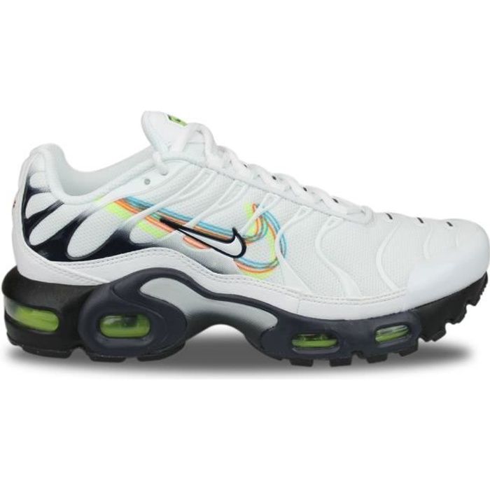Nike Air Max Plus TN Junior Blanc Blanc Cdiscount Chaussures