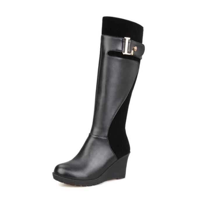 Bottes femme compensées outlet