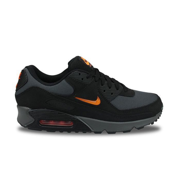 Air max 90 noir hot sale et orange