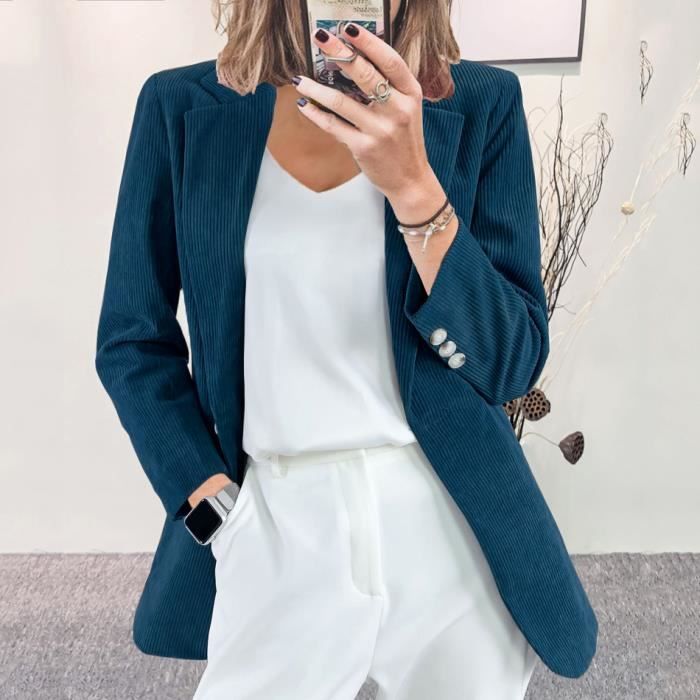 Veste tailleur femme velours deals