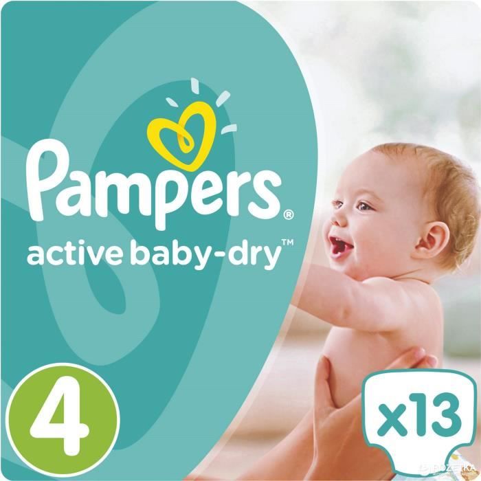 Pampers Couches Active Baby Dry Taille 4 1 Paquet De 13 Couches Achat Vente Couche 8001090784322 Soldes Sur Cdiscount Des Le 20 Janvier Cdiscount
