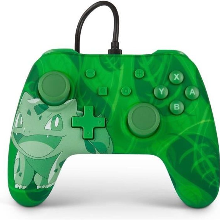 POWER A Manette Nintendo Switch Wired controller - Total Bulbizar