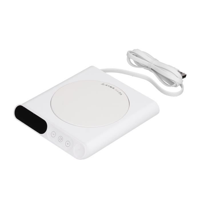 Chauffe-plat électrique COSTWAY - Plateau En Verre Trempé 40x30 Cm - Température Réglable 3 Niveaux - Poignées Anti-brûlure - Pour Buffets Et Fêtes
