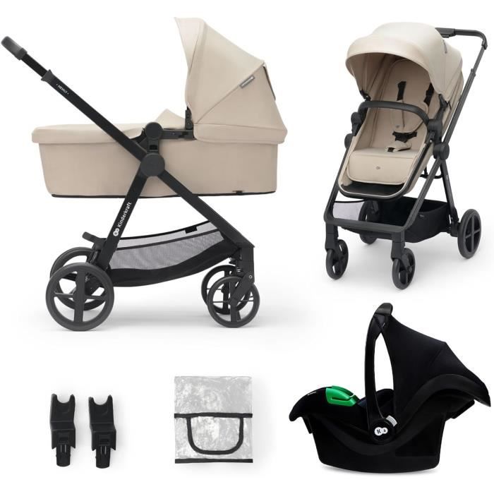 Newly 3 En 1 Poussette Avec Siege Auto Mink Pro I Size 2 En 1 360 Degres Poussette Canne Trio Systeme De Voyage Landau B J182 Cdiscount Puericulture Eveil bebe