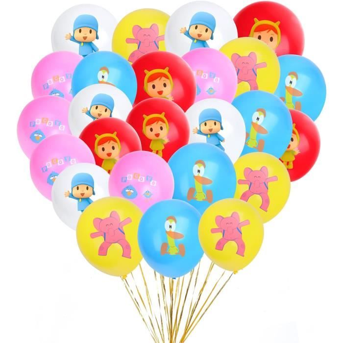 Décorations de fête d'anniversaire - Véhicule thème enfant - Ballons de