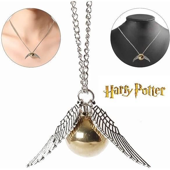 Collier Harry Potter Vif d'or - Achat / Vente sautoir et collier Collier Harry  Potter Vif d'or Gris 
