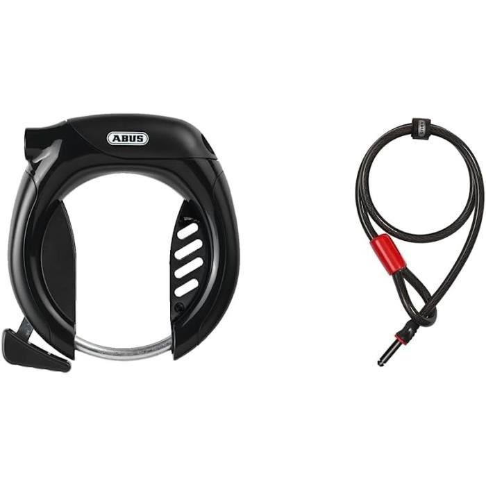 Système Push'n Lock Antivol Cadre ABUS Pro Tectic 4960 Câble