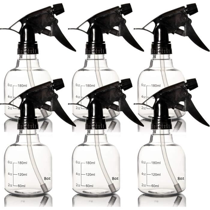Lot De 3 Vaporisateurs Vide 1000ml - Bouteilles Plastique Pulvérisateurs Avec Étiquettes