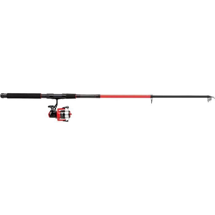Canne à Pêche Shakespeare Tiger TIGBLKSP 70 – 2 Pièces 7′ – Moulinet Inclus – Occasion