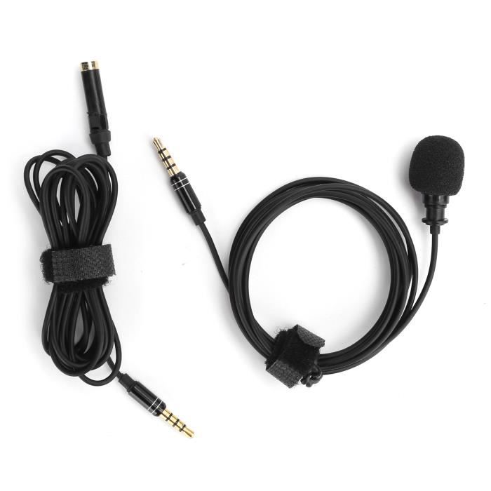 NEEWER Microphone Omnidirectionnel TRS 3.5mm Mini Pour Caméra DSLR - Compatible Rode DJI