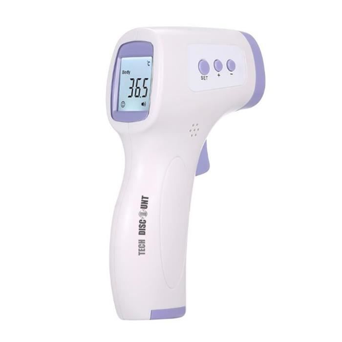 TD® Thermometre medical electronique frontal infrarouge sans