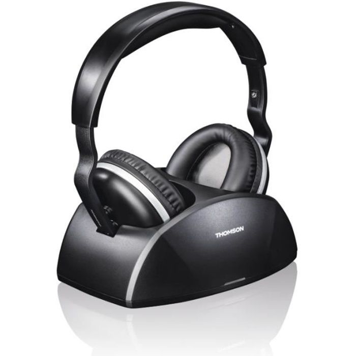 Thomson Casque TV sans fil WHP3321BK avec Entrée optique - Cdiscount TV Son  Photo