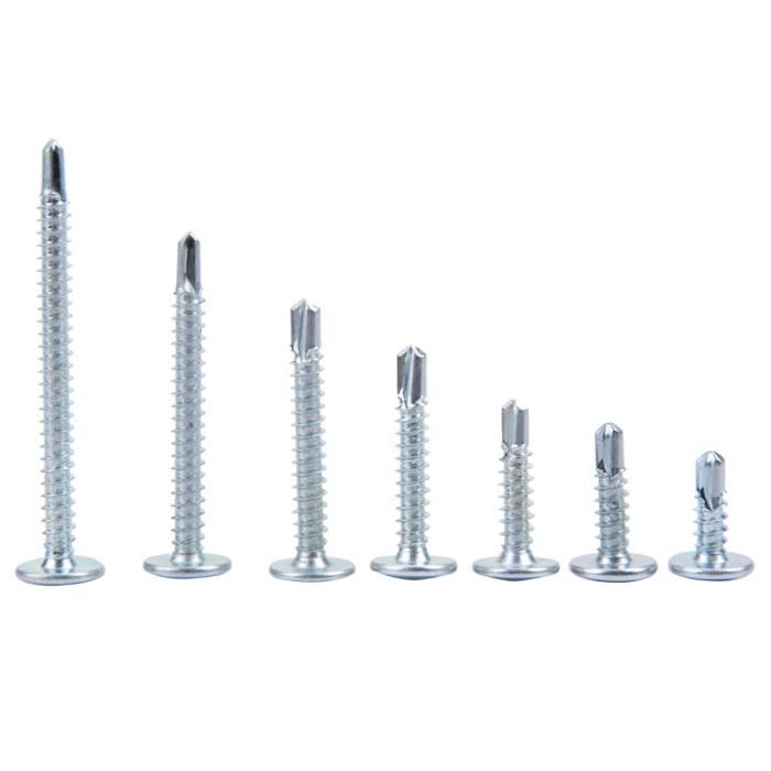 Hattba - Lot De 30 Vis Plates Pour Ventilateur PC - Longueur 30 Mm Et 8 Mm - Pour Montage Radiateur, Boîtier