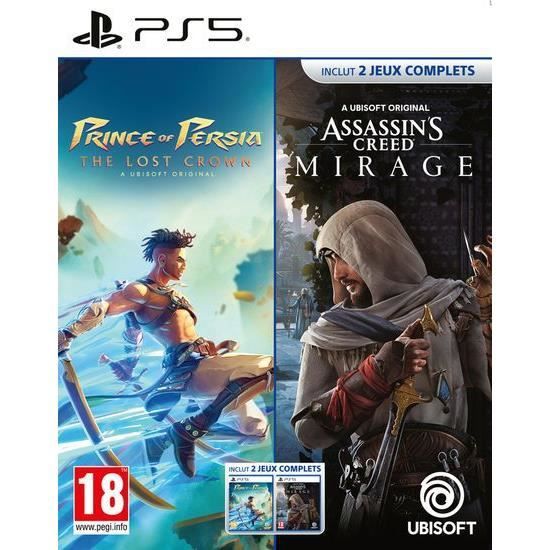 Pack Prince Of Persia The Lost Crown + Assassin' Creed Mirage Ps5 Ubisoft - vue 6