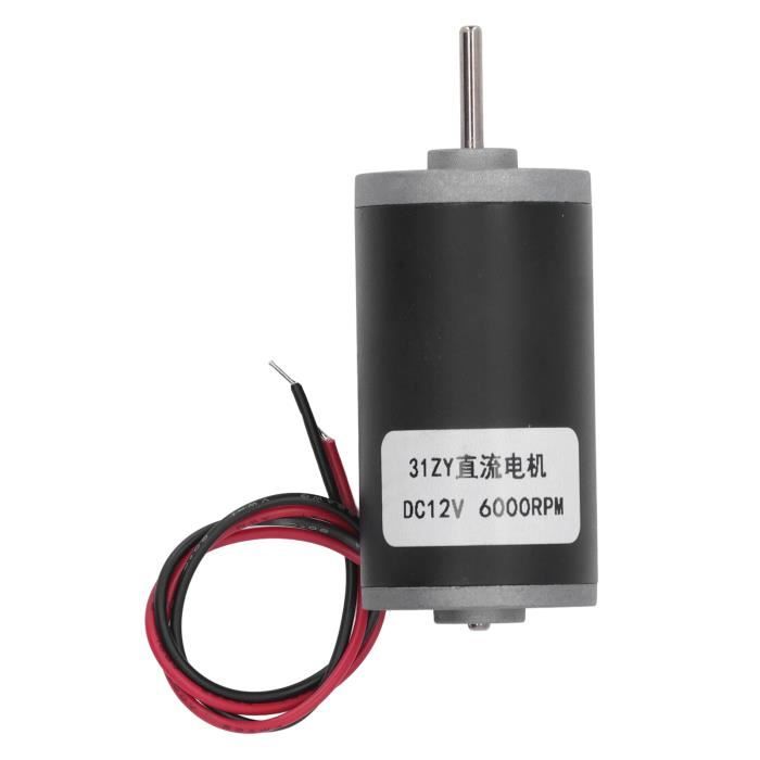 Moteurs à aimants permanents, 31ZY 12V 3500-8000 tr/min Moteur DC à
