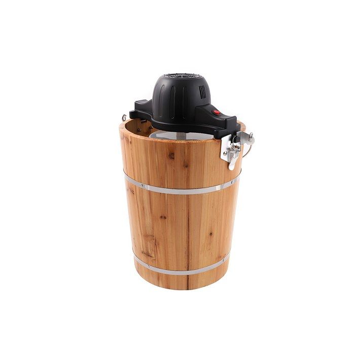 Sorbetière électrique GIVRETO en bois 5.5 L