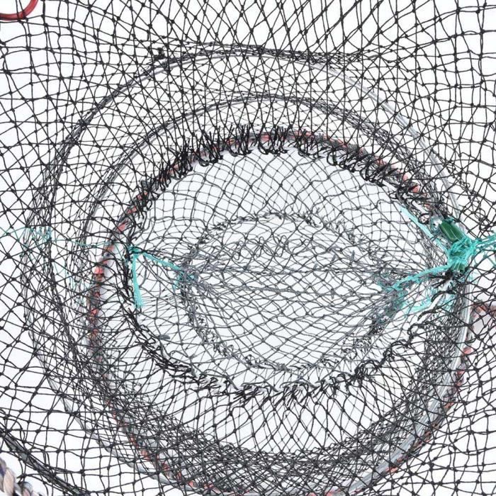 Nasse Ecrevisses Piège De Pêche En Cage à Crevettes Rétractable Pliable, épuisette De Nasse A Ecrevisse