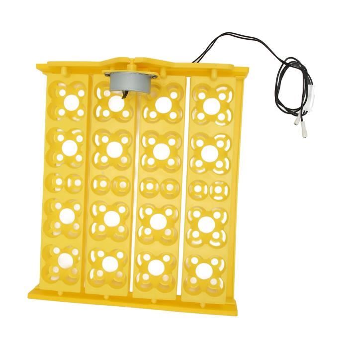 Meilleurs prix pour VGEBY Plateau de retournement des œufs Plateau de retournement d'œufs multifonction automatique, incubateur animalerie couveuse