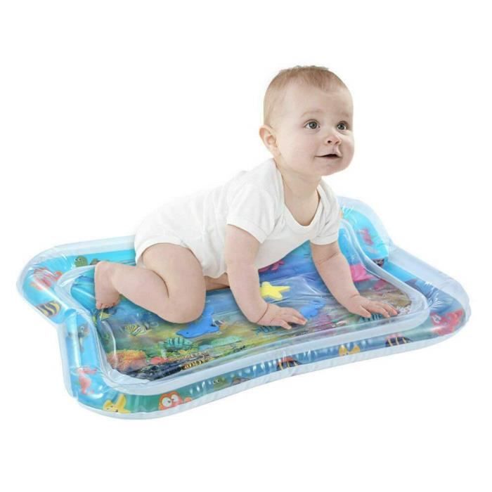 Tapis Gonfle Gonflable De Bebe Coussin De Jeu De L Eau Coussin De Temps De Ventre Coussin Rempli D Eau De Prostrate De Bebe 1219 Cdiscount Maison