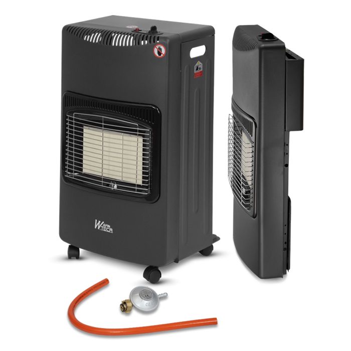 Chauffage à Gaz Pliable Kasaviva 3 Puissances - Noir, Poêle Sans Conduit, COD 1645704