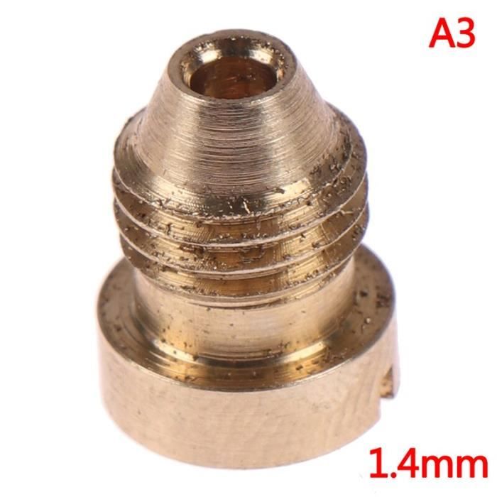 Kit De 4 Buses 1,1 Mm + 4 Filtres En Mousse Pour Lance à Mousse - Laiton Et Acier Inoxydable - Pression Max 3000 PSI - Pour Nettoyage Auto, Moto, Etc.