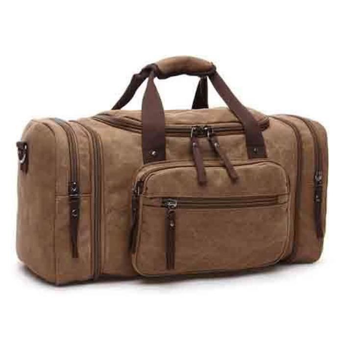 Fashion new handbag travel bag large capacity outdoor luggage bag canvas shoulder Messenger bag