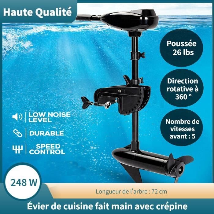 Moteur électrique à hélice de 45LB Moteur électrique de Bateau de pêche F5-R2 DE