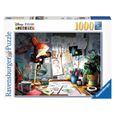 Puzzle 1000 pièces - RAVENSBURGER - Atelier d'artiste Disney Pixar - Licence Toy Story - Paysage et nature-1