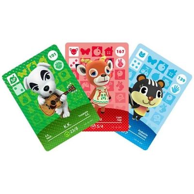 Cartes Amiibo Animal Crossing Série 2 – Cartes 131 à 136 – Occasion, Comme Neuves
