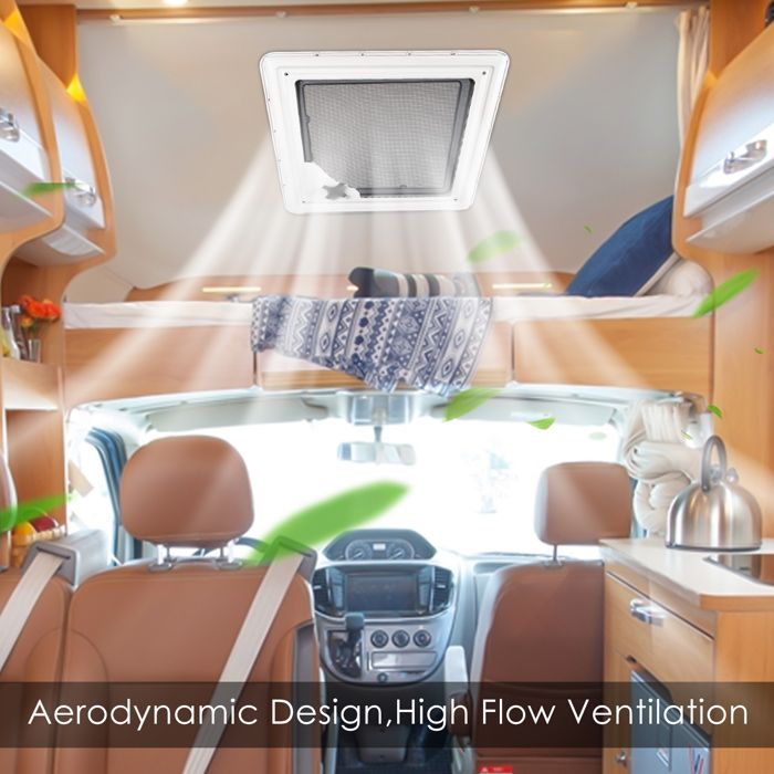 Ventilateur De Toit Télécommandé Pour Camping-car, Caravane, RV - Lucarne/évent - Neuf