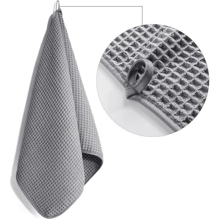 Lot De 2 Serviettes De Bain En Microfibre - Sèche Rapide, Ne Peluche Pas - Grand Format 152x76 Cm - Idéal Voyage, Spa