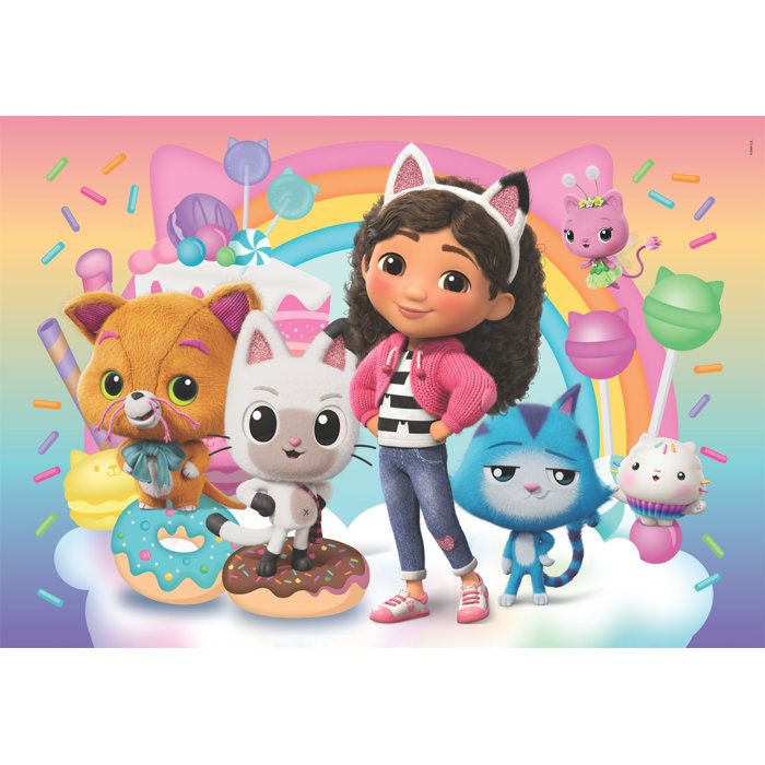CLEMENTONI - 2x20 pièces - Gabby's Dollhouse - Cdiscount Jeux - Jouets