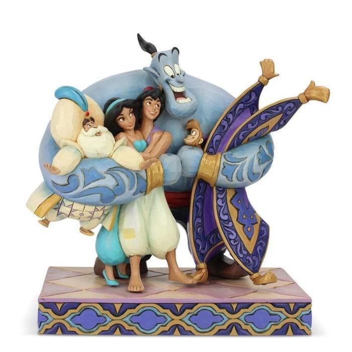 Figurine DISNEY - Aladdin - Câlin de Groupe - Statuette 20cm