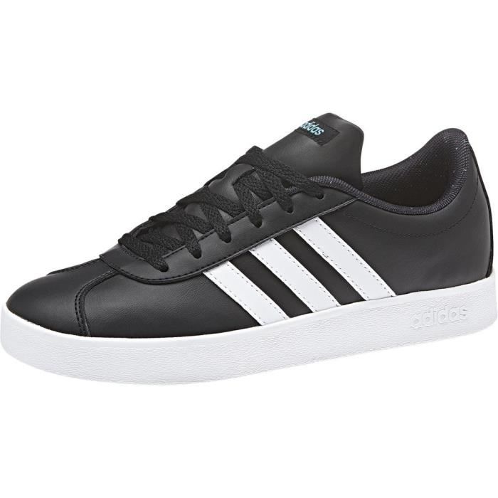 Adidas vl court 2.0 femme noir 2025