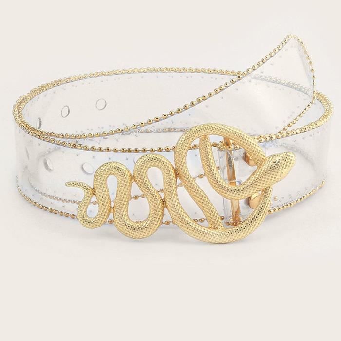 Ceinture cheap transparente femme