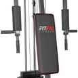 Banc musculation - FITFIU FITNESS - GYM-100 - Poids intégrés 44kg - Charge max 80kg - Poid max utilisateur 120kg-2