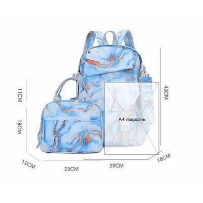 Cartable Enfant Sti-T-chii 3D - Sac à Dos école, Dimensions 30x22x44 Cm, Polyester, Multiple Poches