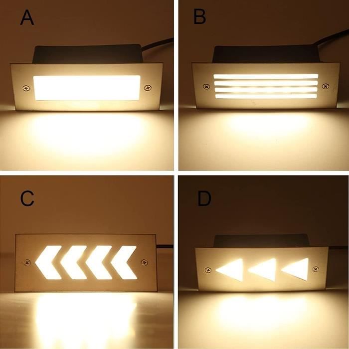 Spot Encastrable LED Exterieur Terrasse Très Mince 3W Spot LED Encastrable Exterieur IP68