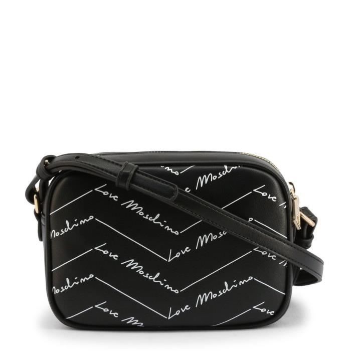 Sac bandoulière love on sale moschino noir