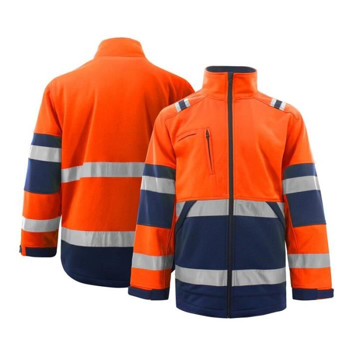 Veste velo hot sale orange fluo