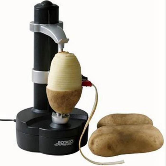 MINUS ONE Éplucheur à Fruits électrique Éplucheur à Pommes Rotatif  Automatique Éplucheur de légumes Peeler de Pommes de Terre : :  Cuisine et Maison