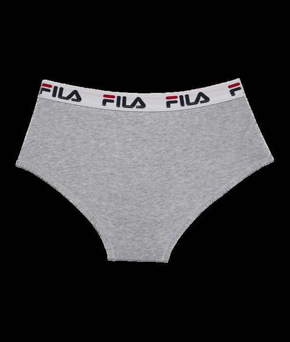 Fila Culotte femme coton sous vetement femme hypoallergenique naturel et stretch gris Gris Cdiscount Pret a Porter