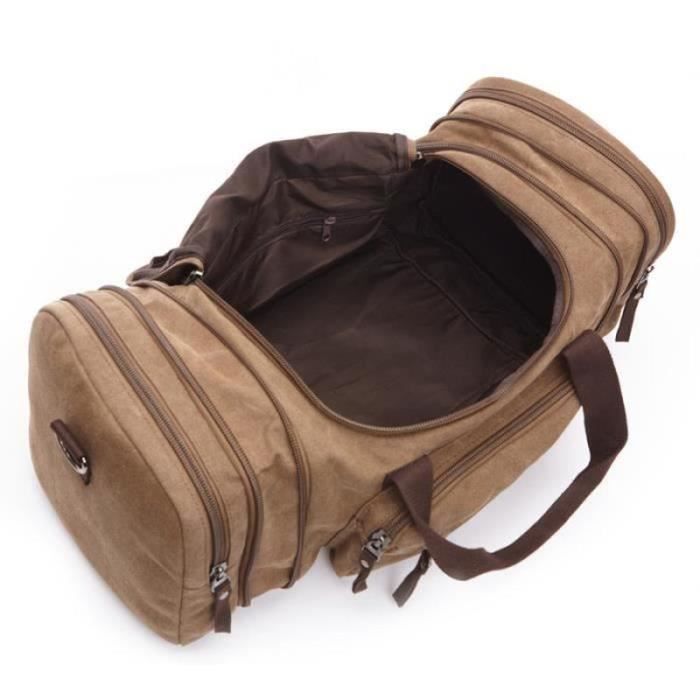 Fashion new handbag travel bag large capacity outdoor luggage bag canvas shoulder Messenger bag